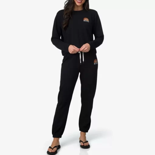 REEF Lounge Sets | Sweatpants>Becca French Terry Jogger Black