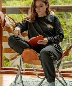 REEF Lounge Sets | Hoodies & Jackets>Becca French Terry Pullover Black