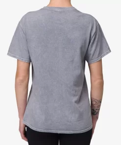 REEF T-Shirts>Blush Short Sleeve Washed T-Shirt Silver Mineral Wash