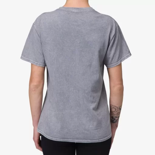 REEF T-Shirts>Blush Short Sleeve Washed T-Shirt Silver Mineral Wash