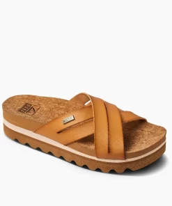 REEF Sandals | Slides>Cushion Bloom Hi Natural