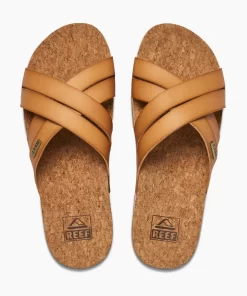 REEF Sandals | Slides>Cushion Bloom Hi Natural