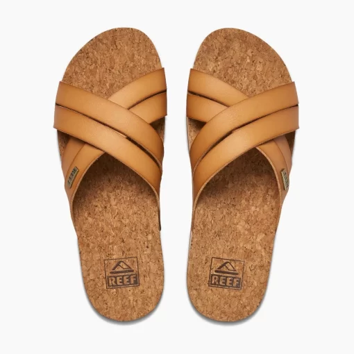 REEF Sandals | Slides>Cushion Bloom Hi Natural