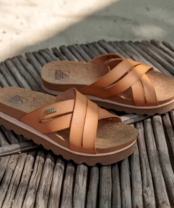 REEF Sandals | Slides>Cushion Bloom Hi Natural