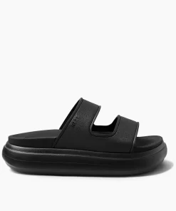 REEF Sandals | Slides>Cushion Bondi 2 Bar Black/Black