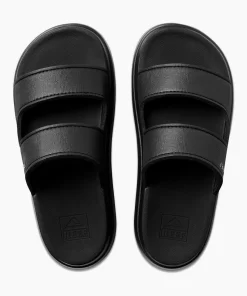 REEF Sandals | Slides>Cushion Bondi 2 Bar Black/Black