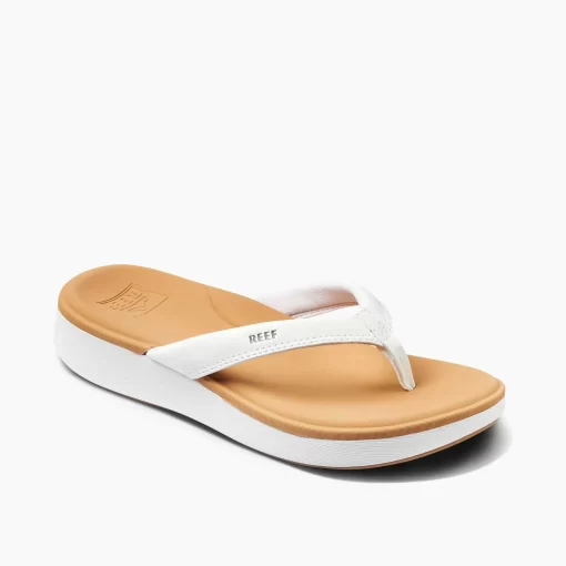 REEF Sandals | Flip Flops>Cushion Cloud White/Tan