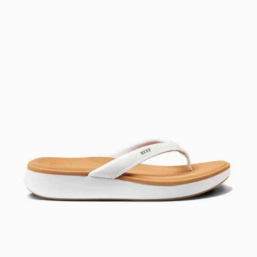 REEF Sandals | Flip Flops>Cushion Cloud White/Tan