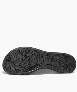 REEF Sandals | Slides>Cushion Cloud Roa Black/Tan