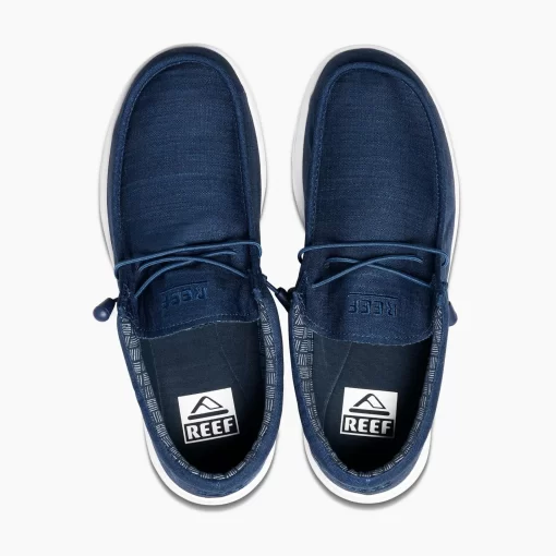 REEF Shoes>Cushion Coast Textile Navy