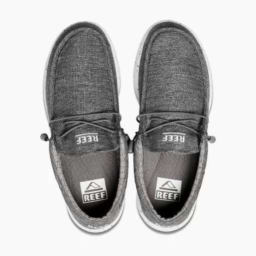 REEF Shoes>Cushion Coast Textile Charcoal