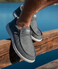 REEF Shoes>Cushion Coast Textile Charcoal