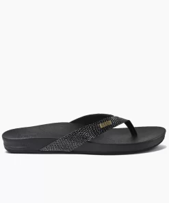 REEF Sandals | Flip Flops>Cushion Court Black Sassy