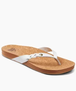 REEF Sandals | Flip Flops>Cushion Court Twist White