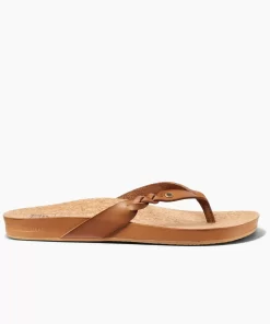 REEF Sandals | Flip Flops>Cushion Court Twist Coffee