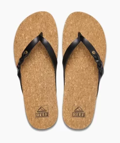 REEF Sandals | Flip Flops>Cushion Court Twist Black