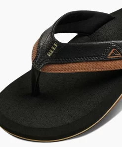 REEF Sandals | Flip Flops>Cushion Dawn Black/Tan