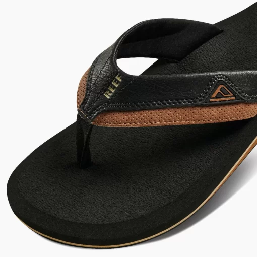 REEF Sandals | Flip Flops>Cushion Dawn Black/Tan