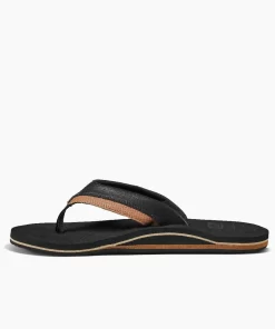 REEF Sandals | Flip Flops>Cushion Dawn Black/Tan