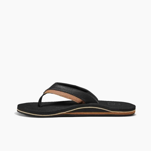 REEF Sandals | Flip Flops>Cushion Dawn Black/Tan