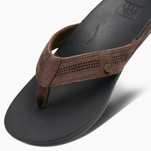 REEF Sandals | Flip Flops>Cushion Lux Black/Brown