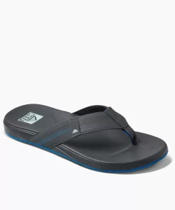 REEF Sandals | Flip Flops>Cushion Phantom Gunmetal/Ocean