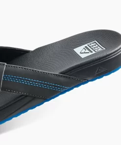 REEF Sandals | Flip Flops>Cushion Phantom Gunmetal/Ocean