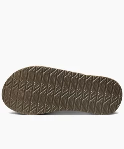 REEF Sandals | Flip Flops>Cushion Phantom Leather Black/Brown