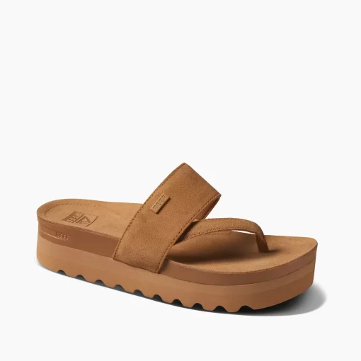 REEF Sandals | Flip Flops>Cushion Sol Hi Natural Suede