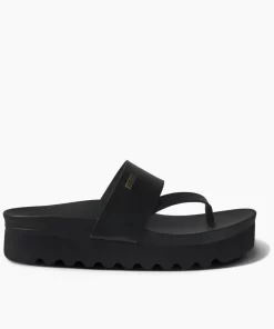 REEF Sandals | Flip Flops>Cushion Sol Hi Black/Black