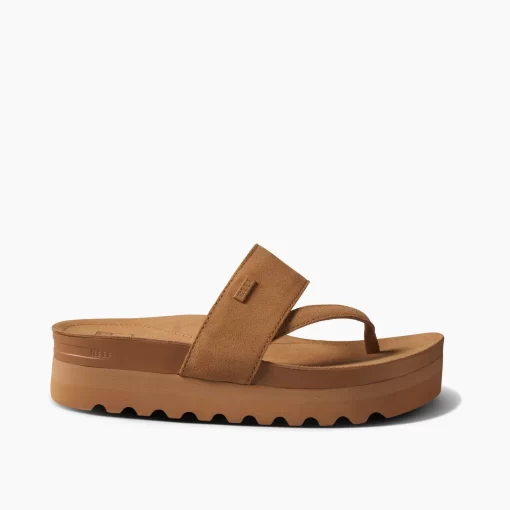 REEF Sandals | Flip Flops>Cushion Sol Hi Natural Suede