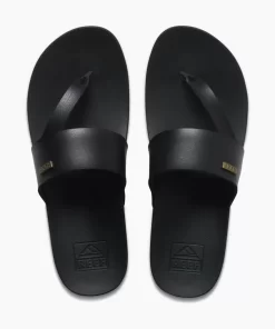 REEF Sandals | Flip Flops>Cushion Sol Hi Black/Black