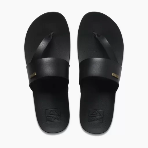 REEF Sandals | Flip Flops>Cushion Sol Hi Black/Black