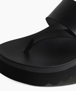 REEF Sandals | Flip Flops>Cushion Sol Hi Black/Black