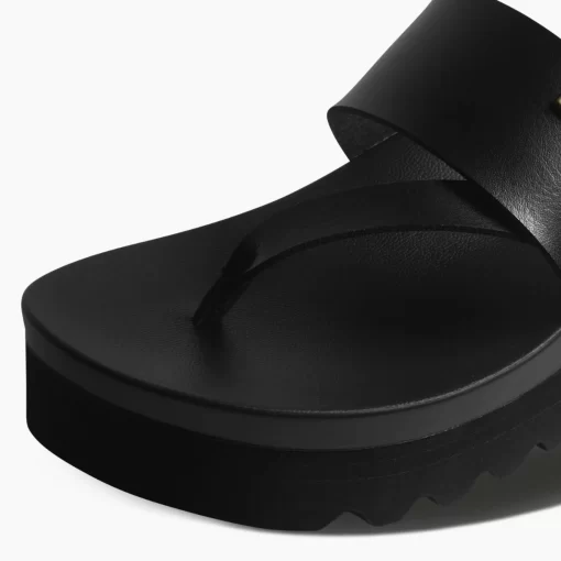 REEF Sandals | Flip Flops>Cushion Sol Hi Black/Black