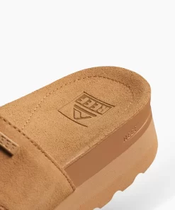 REEF Sandals | Flip Flops>Cushion Sol Hi Natural Suede