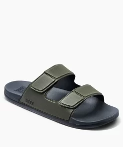 REEF Sandals>Cushion Tradewind Grey/Olive