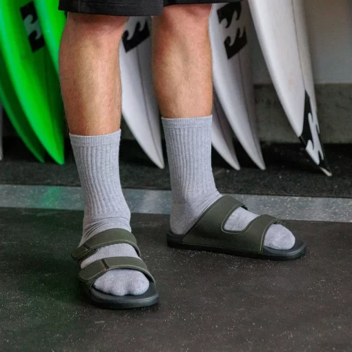 REEF Sandals>Cushion Tradewind Grey/Olive