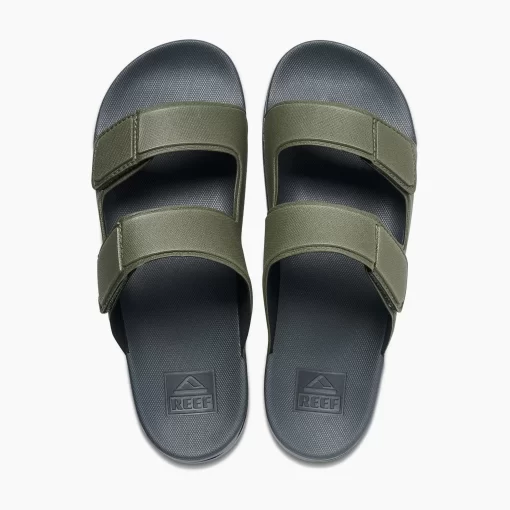 REEF Sandals>Cushion Tradewind Grey/Olive