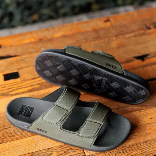 REEF Sandals>Cushion Tradewind Grey/Olive