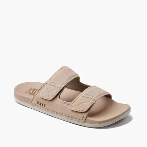 REEF Sandals | Slides>Cushion Tradewind Suede Sandy Suede