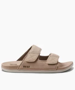 REEF Sandals | Slides>Cushion Tradewind Suede Sandy Suede