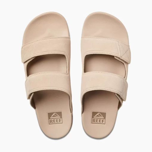 REEF Sandals | Slides>Cushion Tradewind Suede Sandy Suede