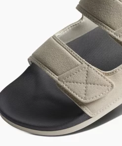 REEF Sandals | Slides>Cushion Tradewind Suede Grey