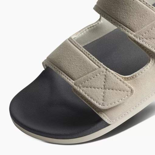 REEF Sandals | Slides>Cushion Tradewind Suede Grey