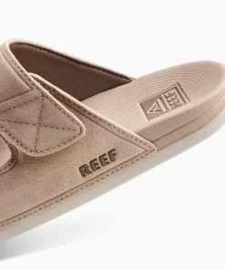 REEF Sandals | Slides>Cushion Tradewind Suede Sandy Suede