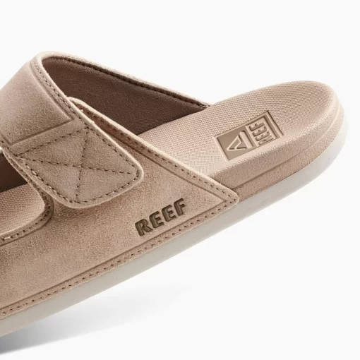 REEF Sandals | Slides>Cushion Tradewind Suede Sandy Suede