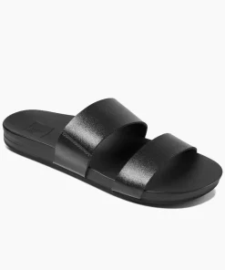 REEF Sandals | Slides>Cushion Vista Black