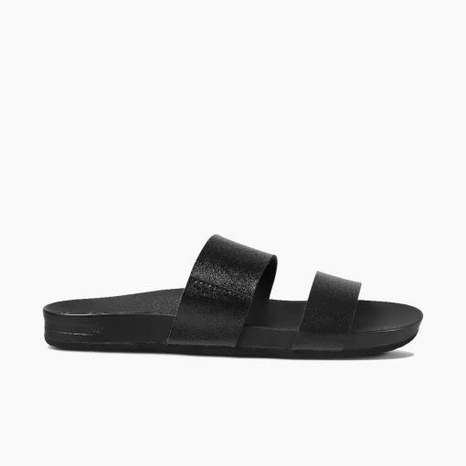 REEF Sandals | Slides>Cushion Vista Black