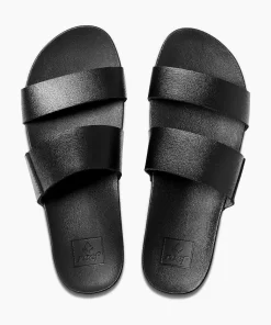 REEF Sandals | Slides>Cushion Vista Black